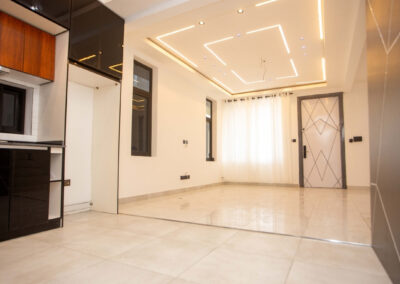 Living Room to Fully Functional Kitchen